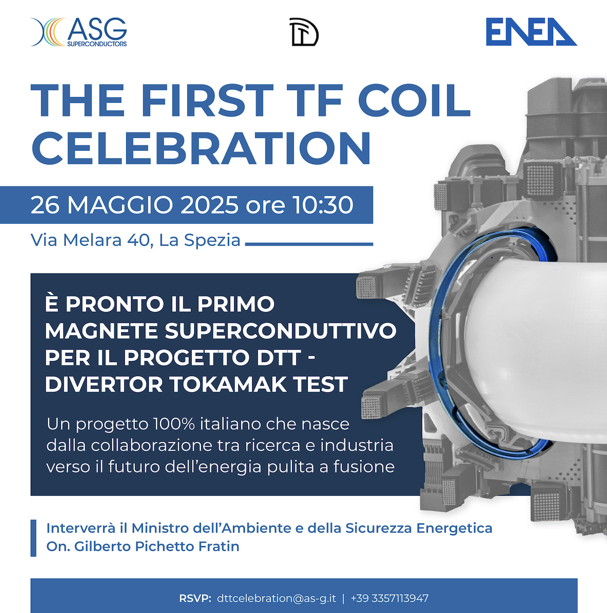 The first TF Coil Celebration